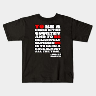 James Baldwin Quote Kids T-Shirt